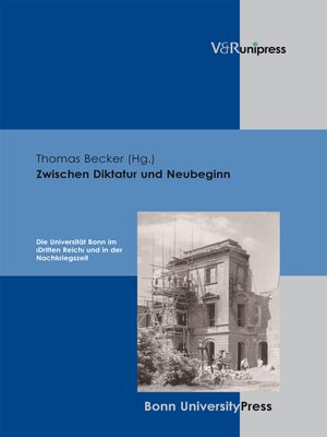 cover image of Zwischen Diktatur und Neubeginn